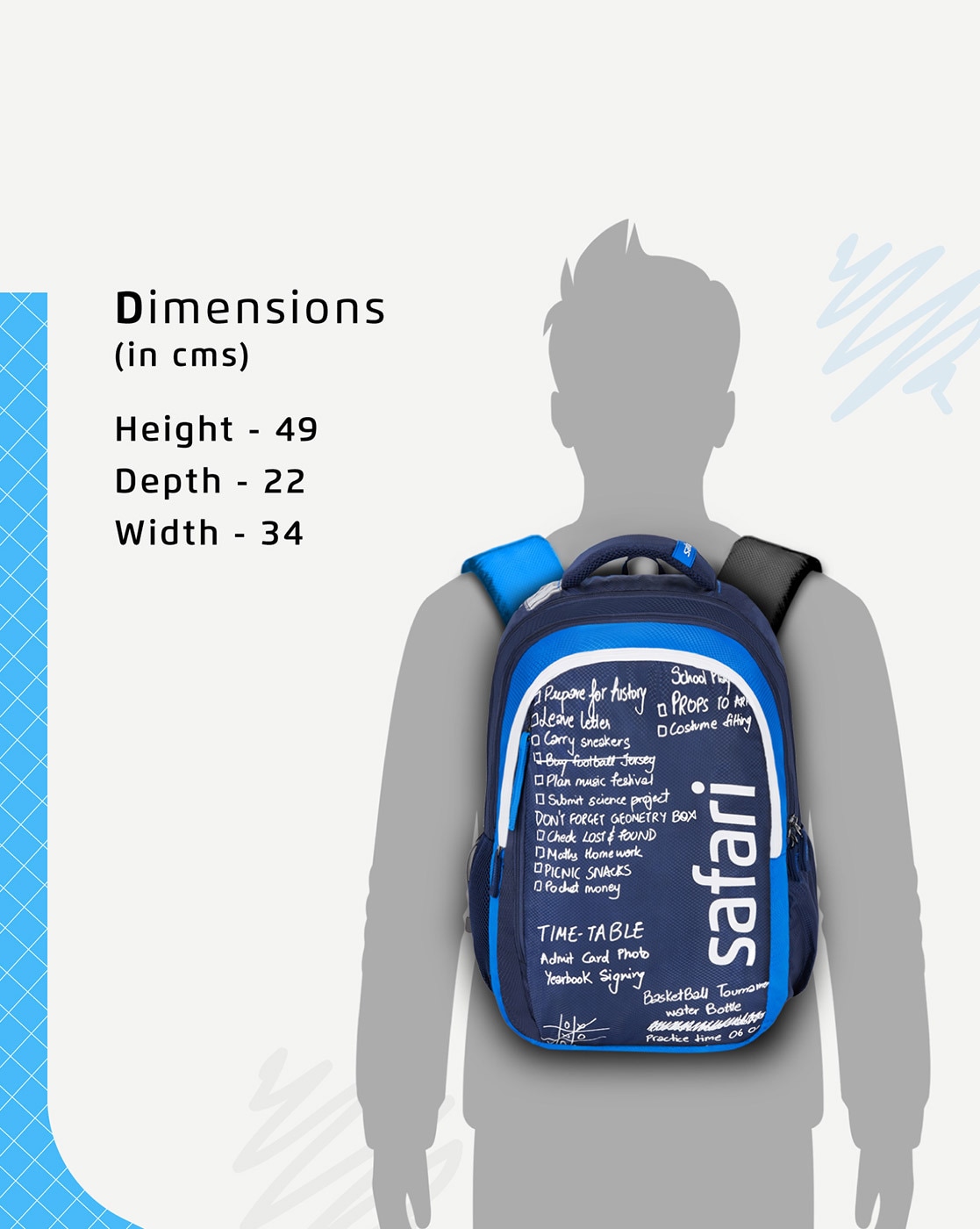 safari jersey backpack