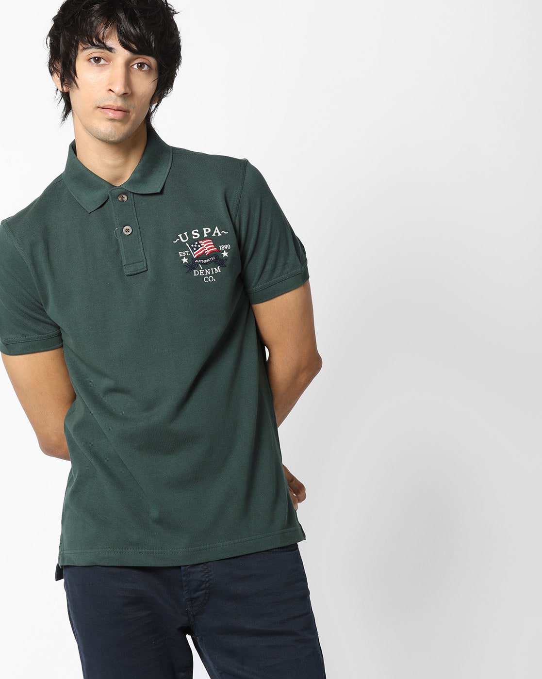 Mens long tail polo shirts Clearance