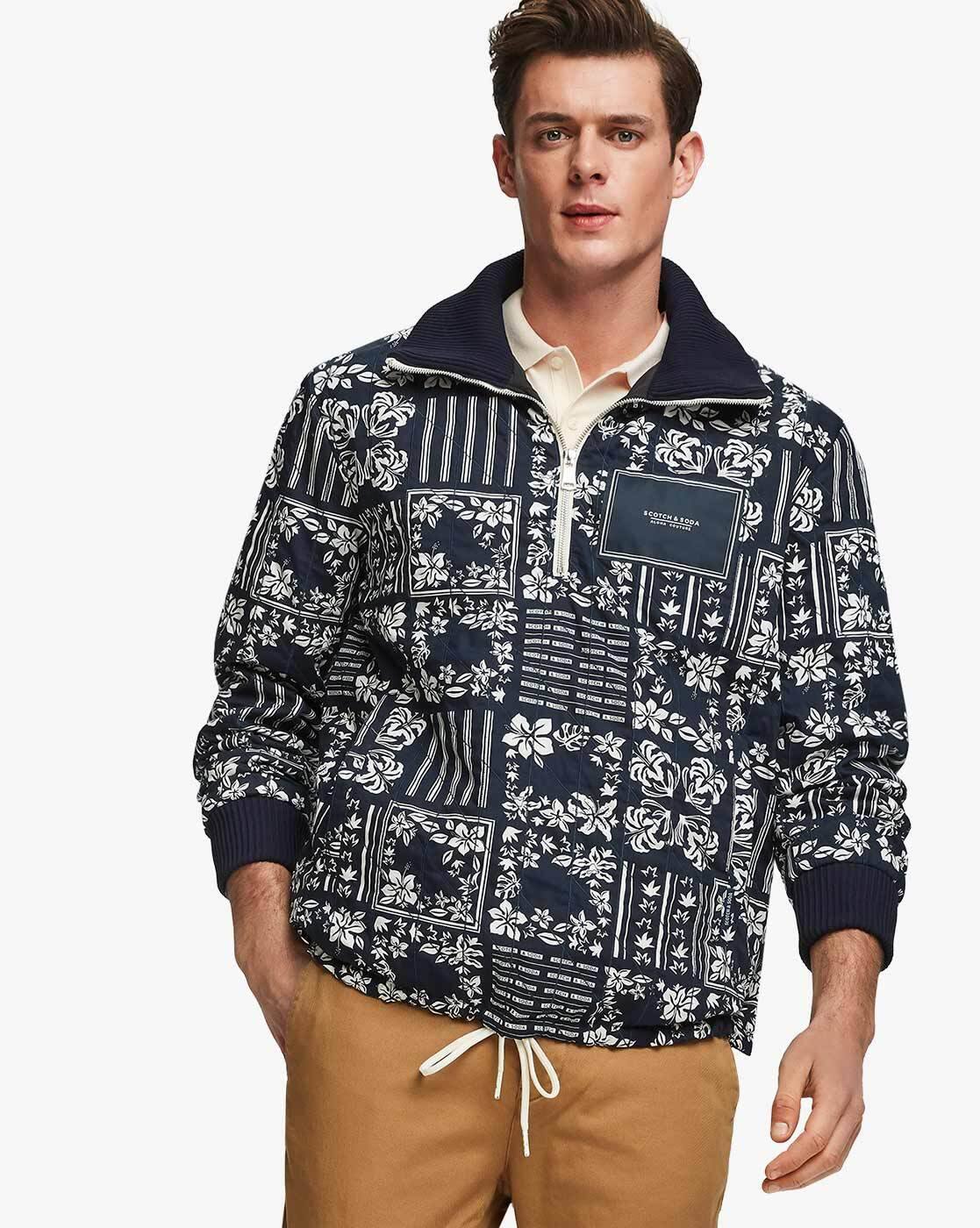 Buy Navy Blue Jackets u0026 Coats for Men by SCOTCH u0026 SODA Online | Ajio.com