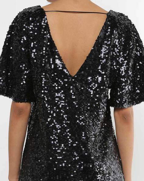 ajio sequin dress