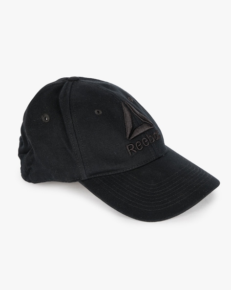 black reebok hat