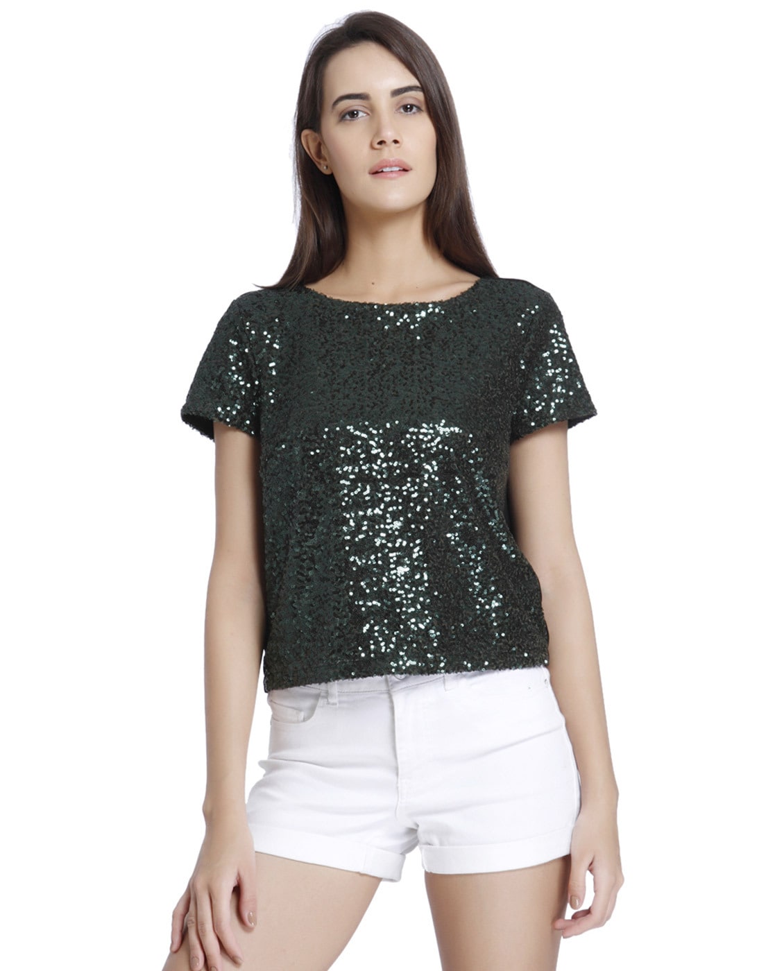 vero moda sequin top