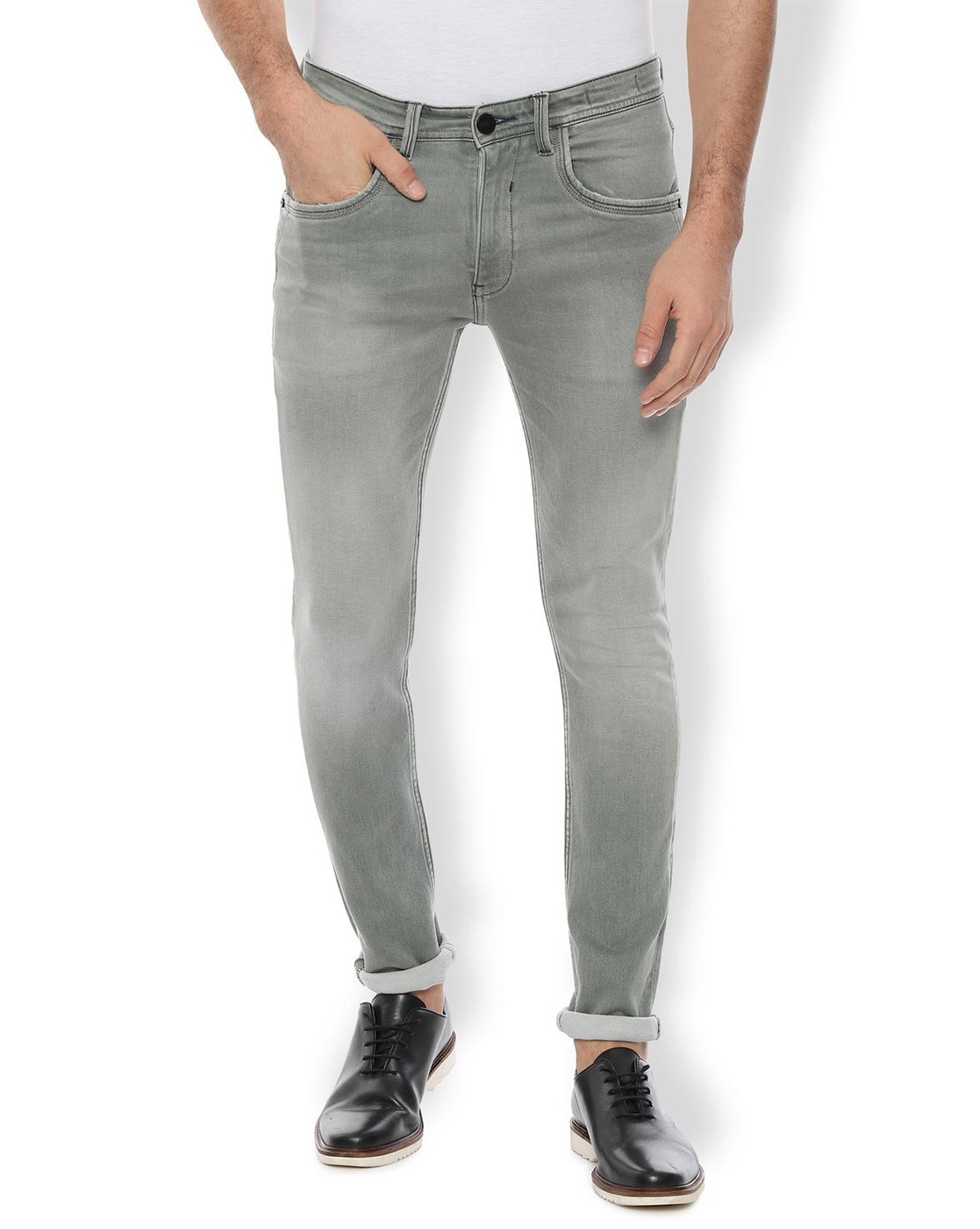 van heusen grey jeans