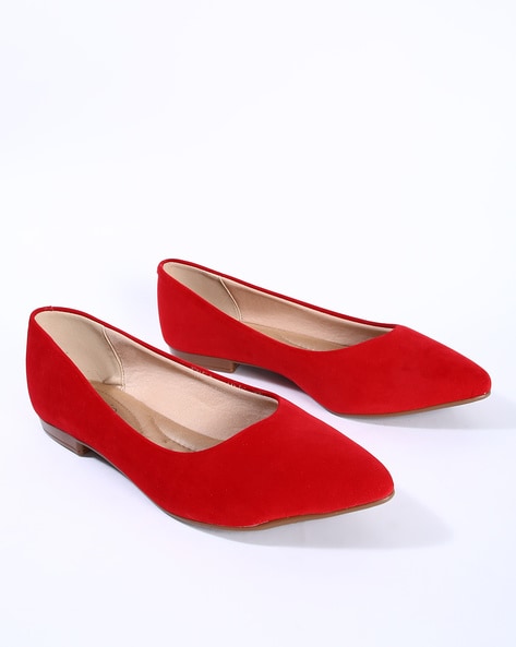 Red Flat Shoes for Women by BEIRA RIO 