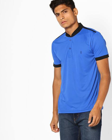 Buy Blue Tshirts for Men by BLOTCH 