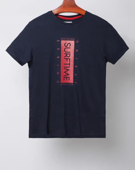 Buy Blue Tshirts for Men by AJIO Online