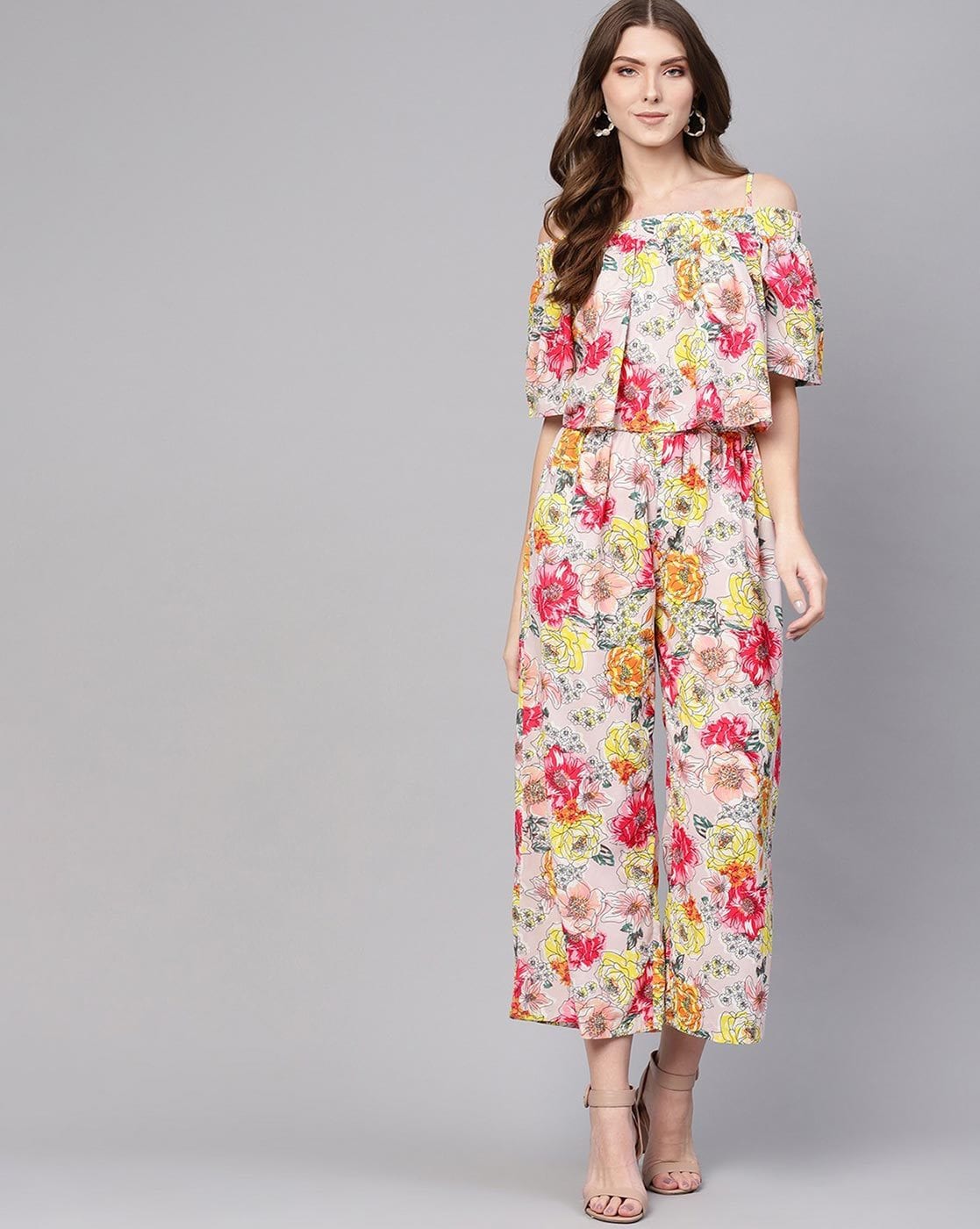 jumpsuit floral design