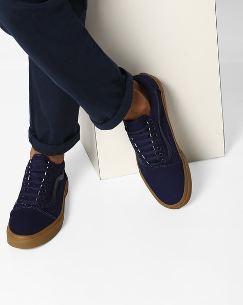 Navy Blue Casual Shoes for Men by Vans 