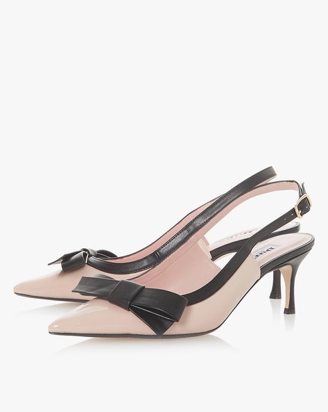 Buy Pink Heeled Shoes for Women by Dune 