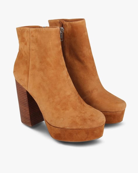 Ankle-Length Platform Boots