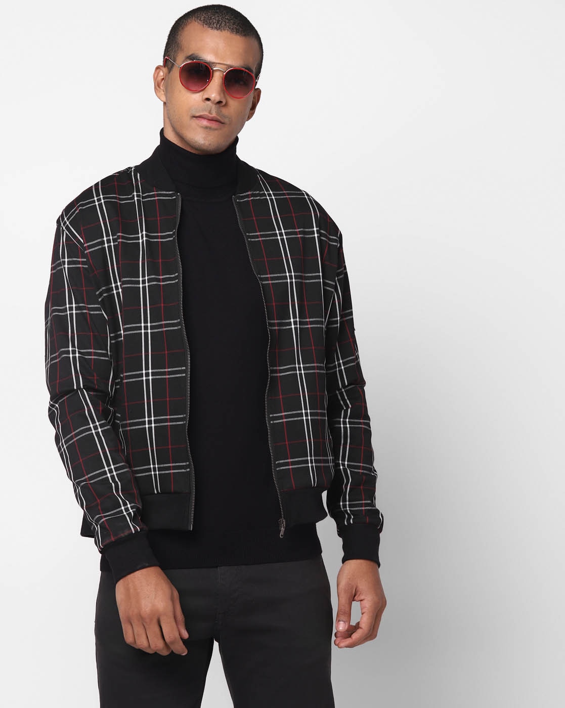 Burberry Wheelton Check Down Jacket Dark Birch Brown Check | END.