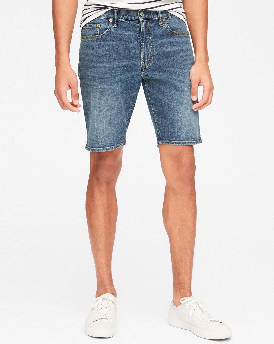 gap jean shorts mens