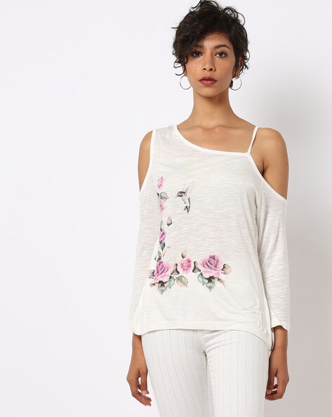 Buy White Tops for Women by Rare Online