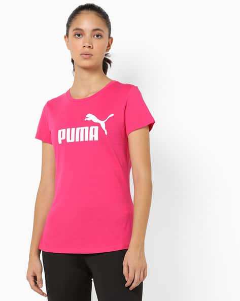 puma pink t shirt