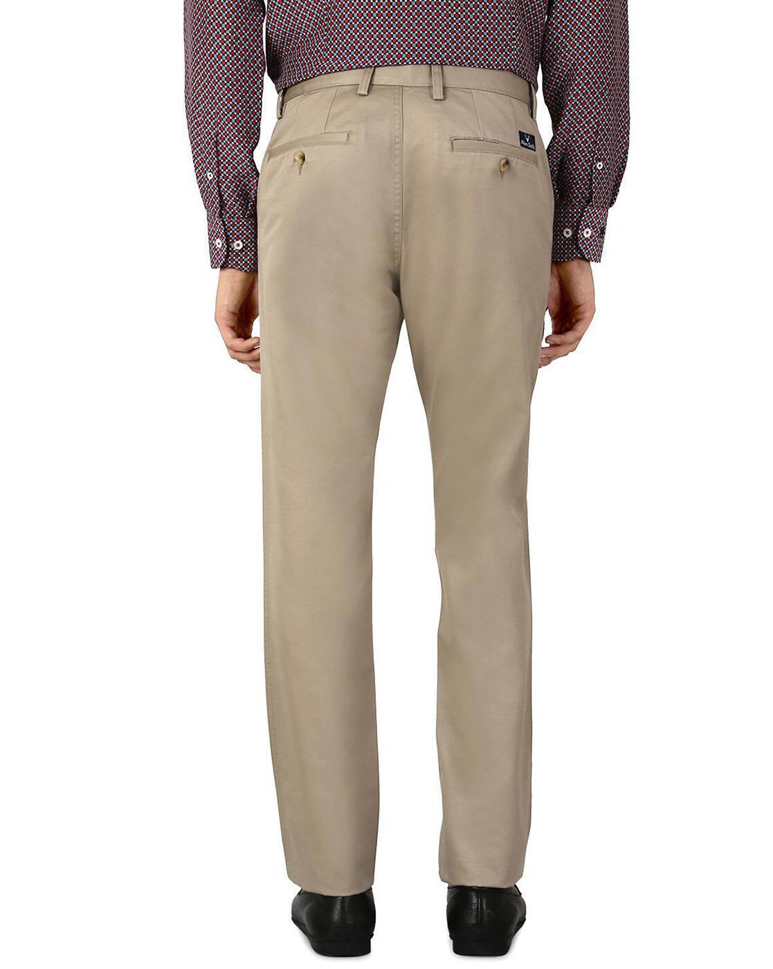 Buy Khaki Trousers \u0026 Pants for Men by 