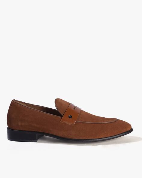 ucb tan loafers
