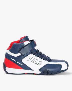 fila blue and white sneakers