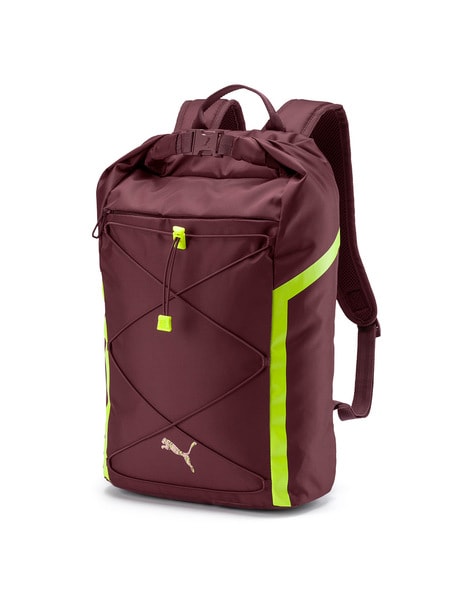 burgundy backpacks