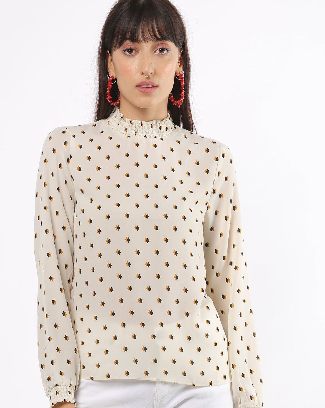 Slovenien Withered opdagelse Buy White Tops for Women by Vero Moda Online | Ajio.com