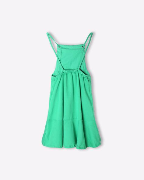 Panelled Strappy A-line Dress view 2
