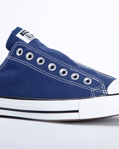 Converse slip store on blue