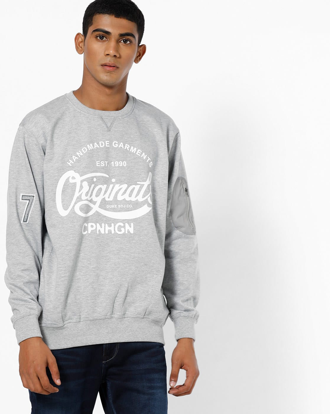 duke grey sweatshirt