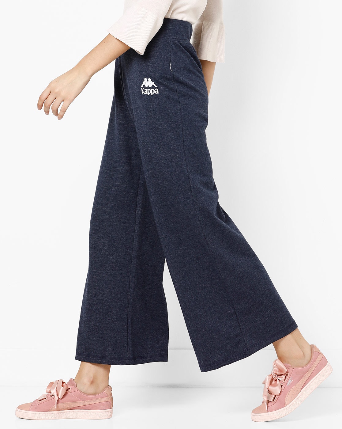 wide leg track pants womens