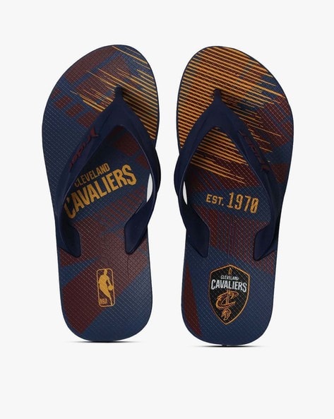 Rider Graphic Print Thong-Strap Flip-Flops