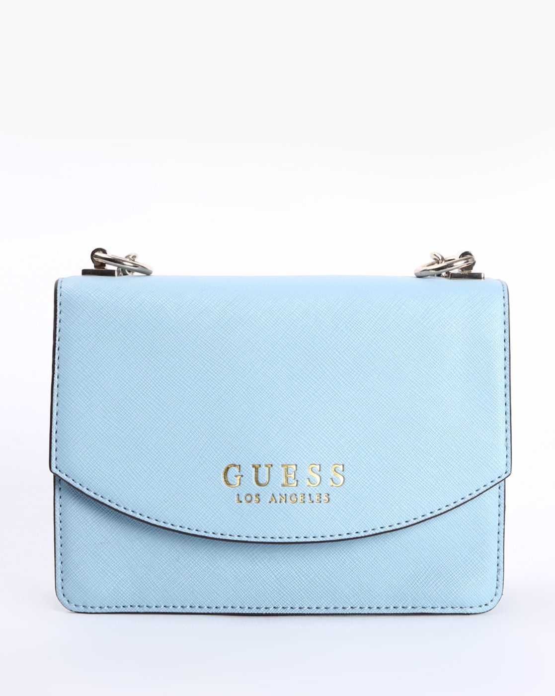 blue guess wallet