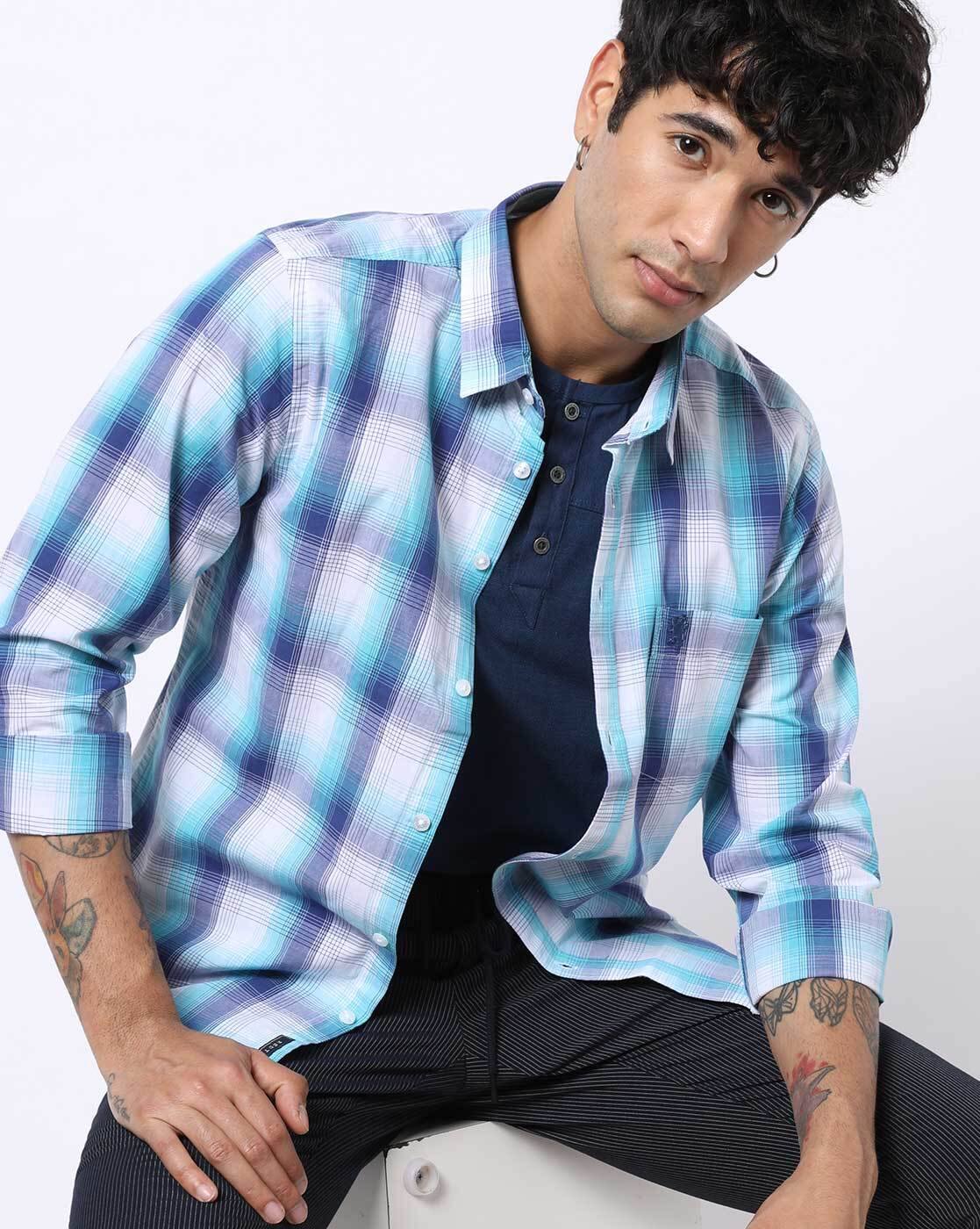 red tape denim shirts