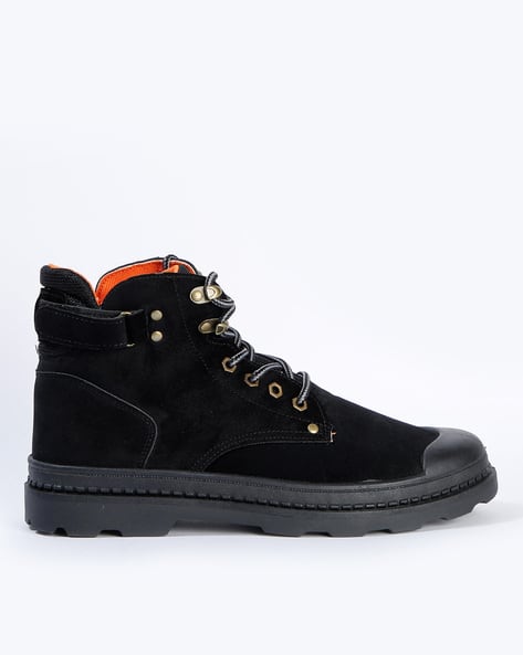 Buy Black Casual Shoes for Men by ARKAX 