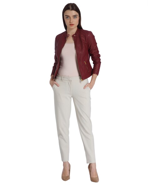 vero moda burgundy jacket