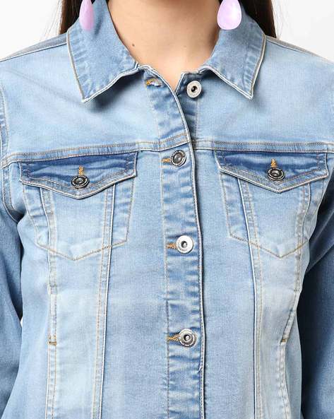 FEWQ Detachable Men's Denim Jacket American High Street Fashion Label  Deconstruction Design Niche Shoulder Pad Male Tops