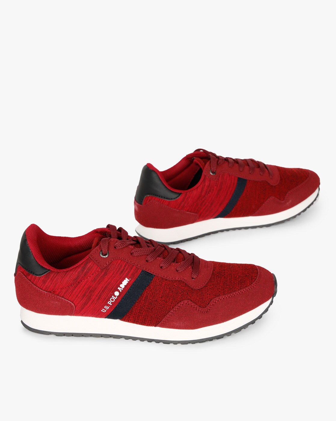 us polo red sneakers