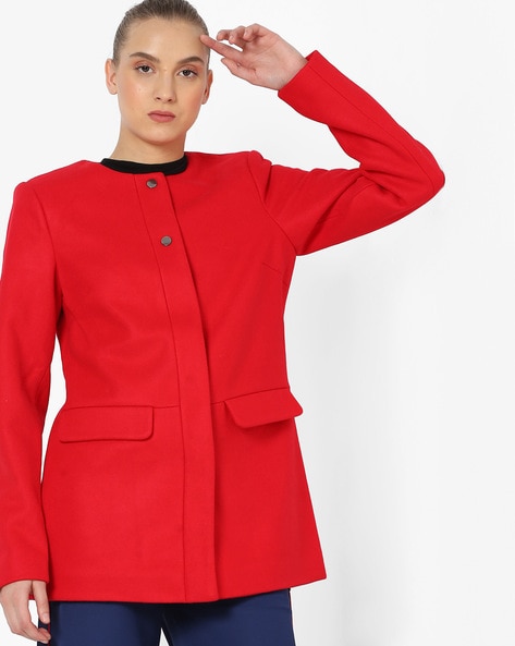 vero moda red coat