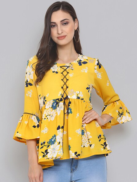 yellow tops online