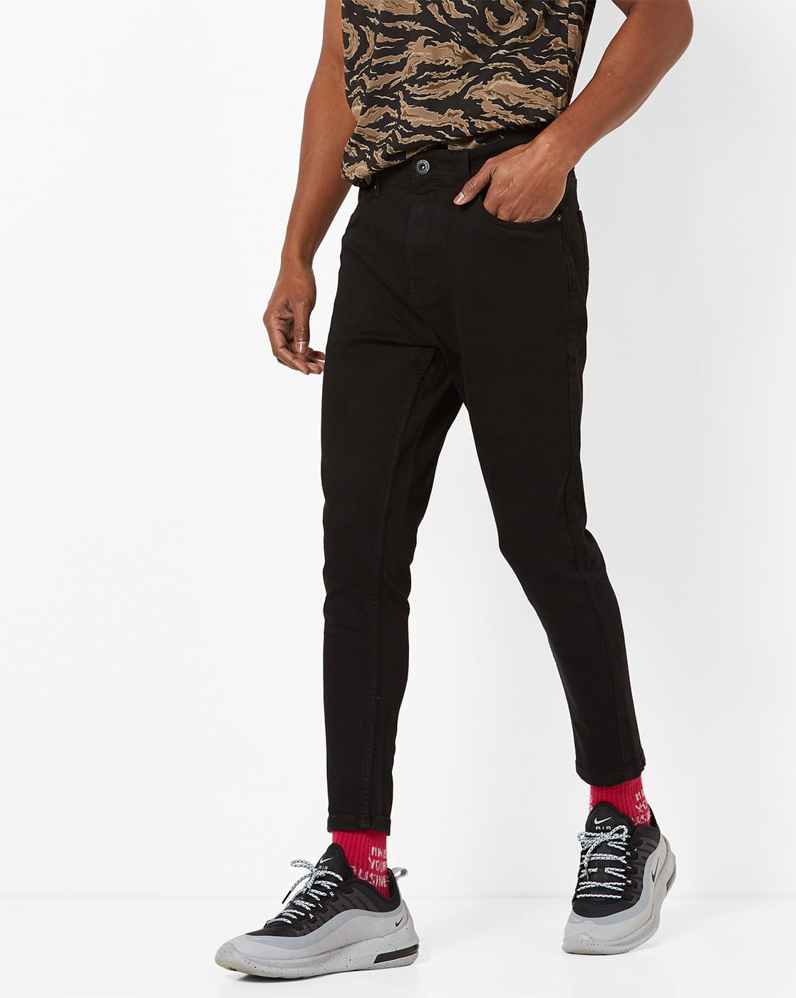 crop fit jeans mens