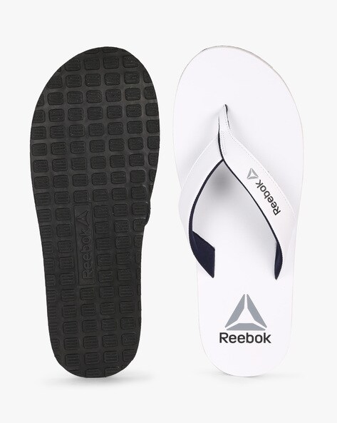 Reebok slippers white online