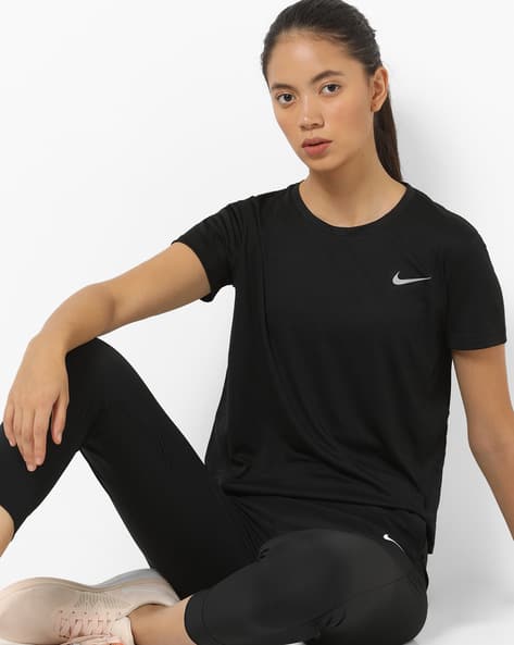 NIKE Crew-Neck T-shirt with Branding