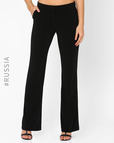 Glamorous Daniela Black Sequin Flare Trousers