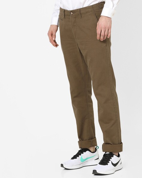 Buy Olive Green Trousers & Pants for Men by U.S. Polo Assn. Online