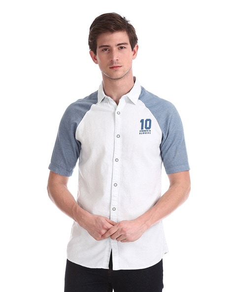 Shirt with Raglan Sleeves