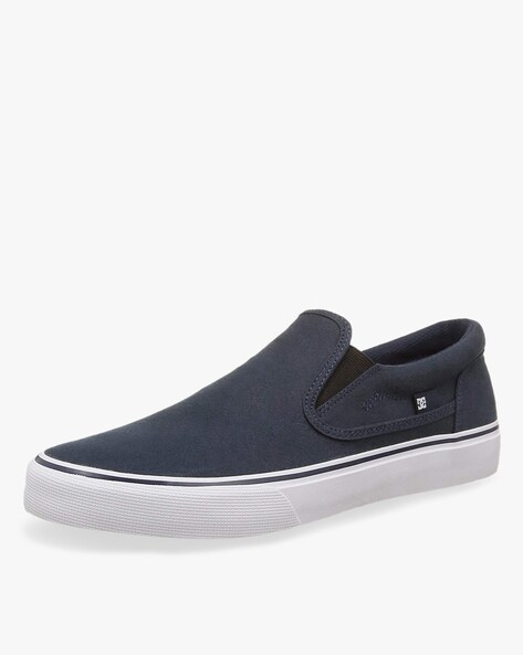 Slip-On Casual Shoes with Elasticated Gussets