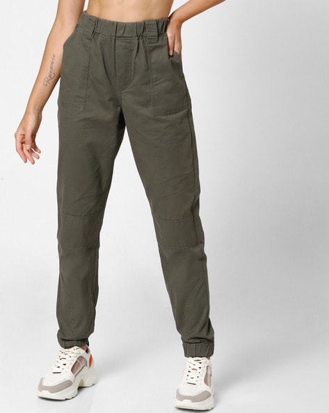 Buy 7 For All Mankind Womens Soft Pant With Cuffed Hem In Olive Olive 24  at Amazonin