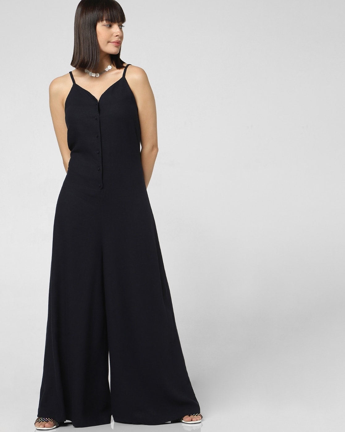 Buy Navy Blue Jumpsuits &Playsuits for Women by Vero Moda Online ...