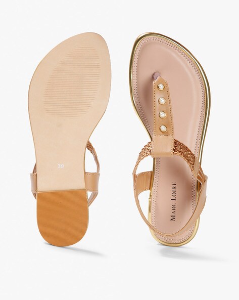 Buy Beige Flat Sandals for Women by Marc Loire Online