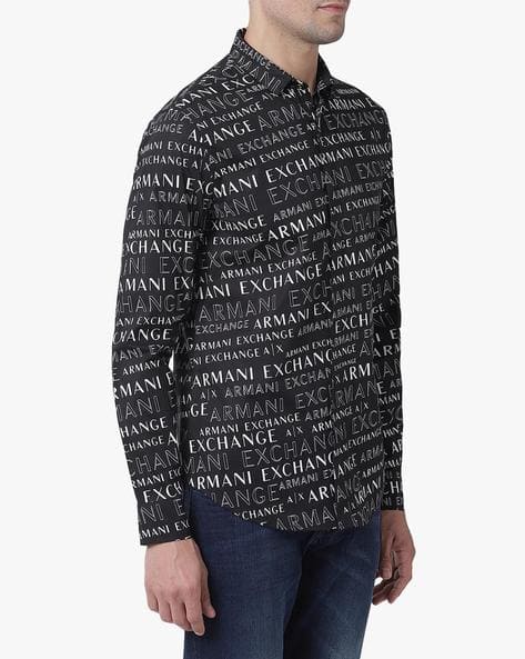 All-Over-Print Slim Fit Shirt