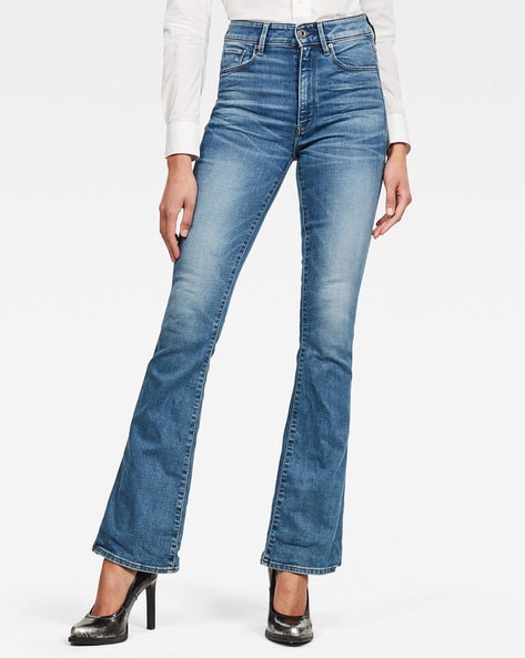 G star flared clearance jeans