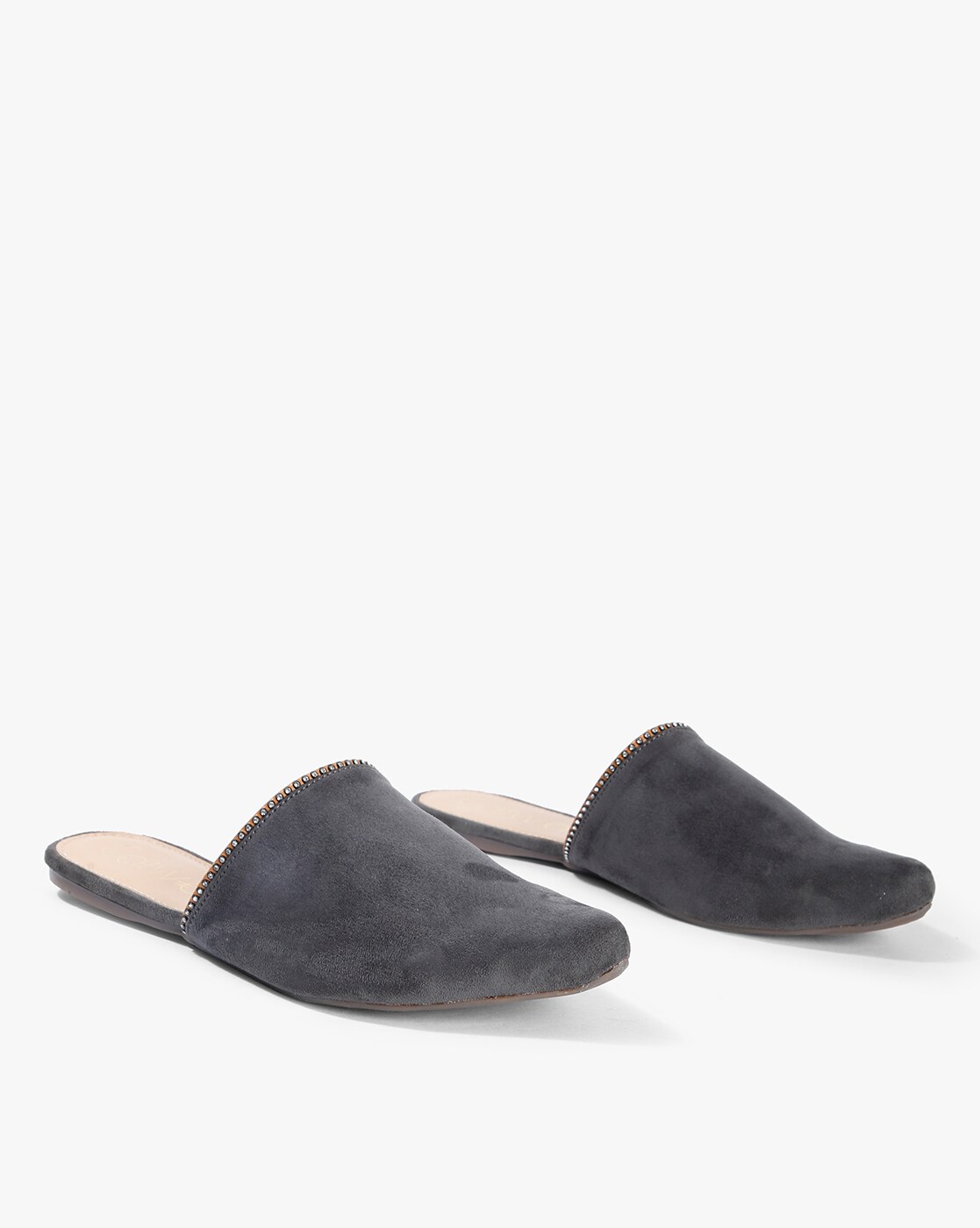 Grey Flat Sandals for Women by CATWALK 