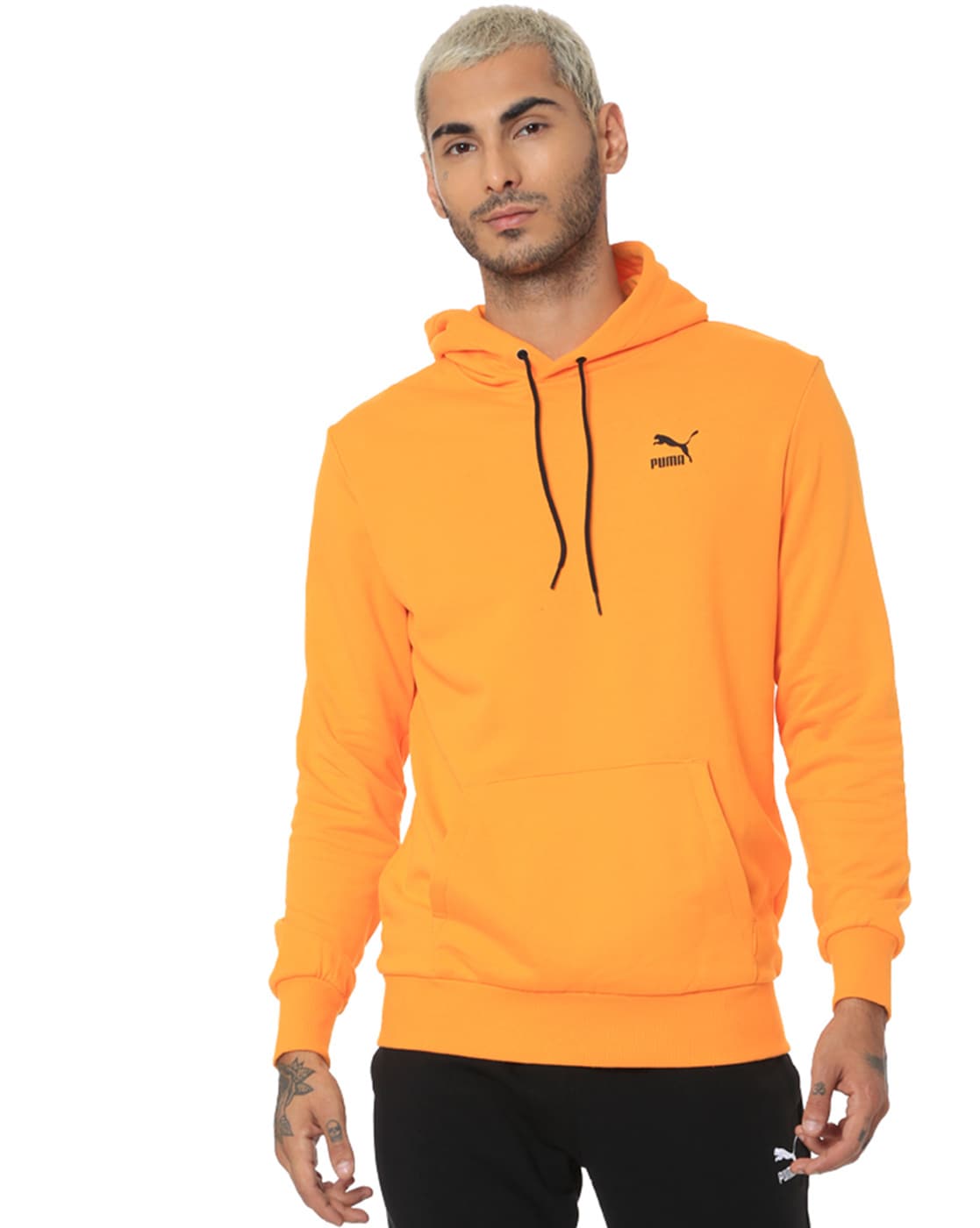 puma orange sweatshirt
